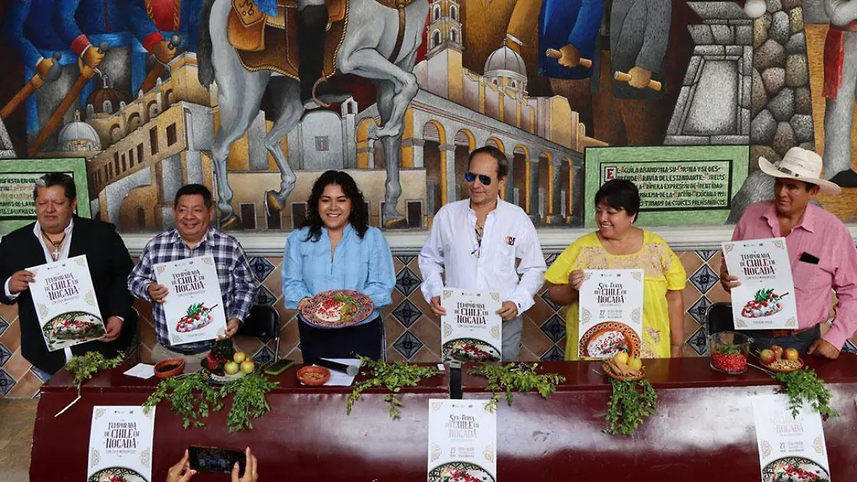 El Gobierno de Tehuacán invita a la “5ta. Feria del Chile en Nogada con Chile Miahuateco”